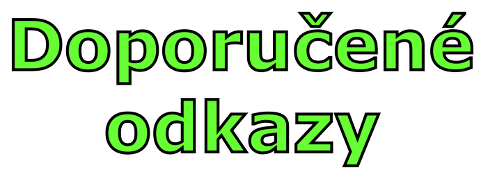 Doporu�en� odkazy, informace, kultura, vzd�l�n� a z�bava